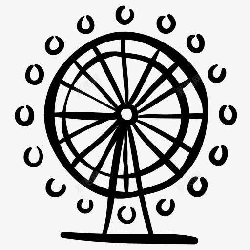 wheel35png免抠素材_88icon https://88icon.com 摩天轮