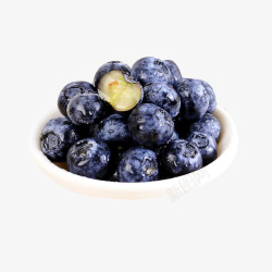 鲜蓝莓蓝莓蓝色蓝莓素材