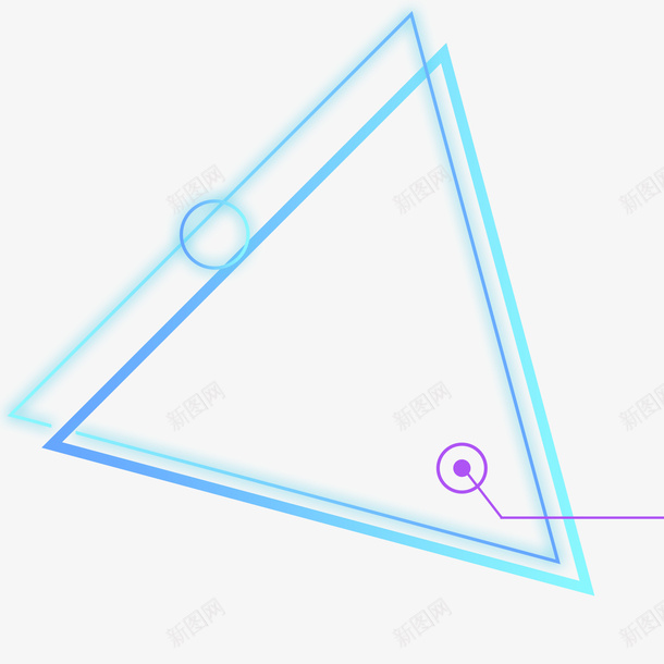 科技风线框科技感三角形png免抠素材_88icon https://88icon.com 未来感 科技感 科技风 线框