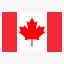 flat加拿大平面图标图标
