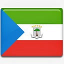 国家赤道几内亚国旗国国家标志图标图标