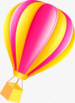粉黄色氢气球海报素材
