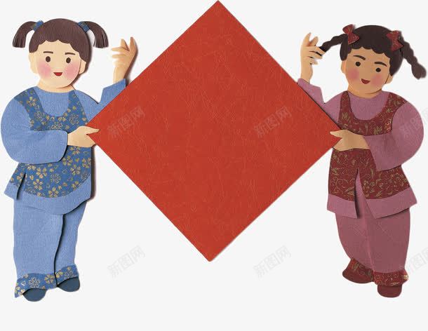 古典人物png免抠素材_88icon https://88icon.com 中国风 女孩 新年 节日 贴画