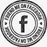 Facebook社会媒体邮票图标图标