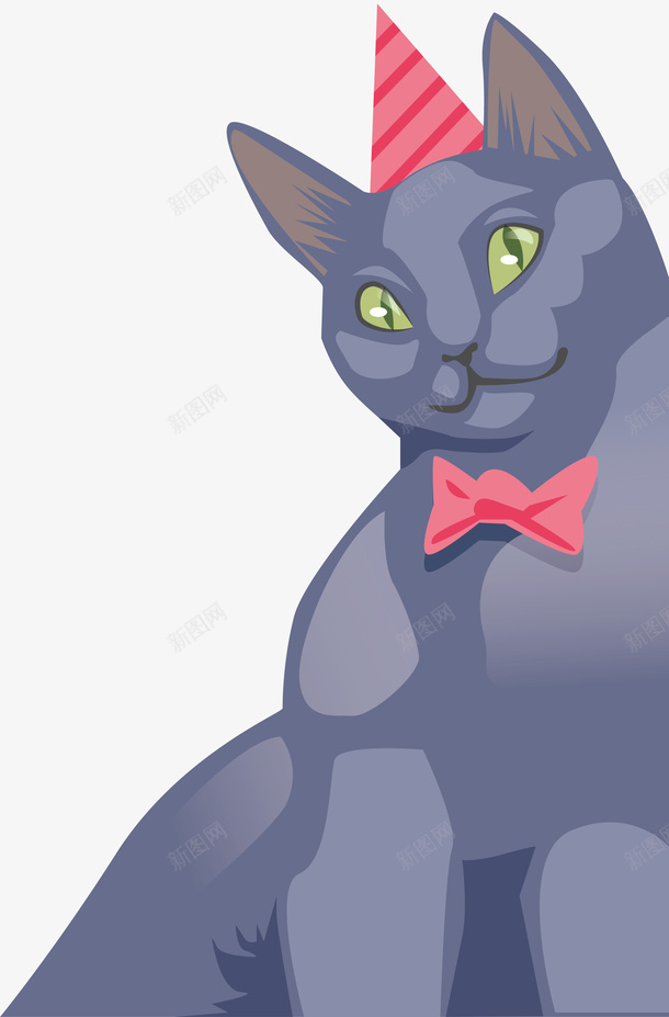 撒娇的蓝猫矢量图eps免抠素材_88icon https://88icon.com 俄罗斯蓝猫 撒娇蓝猫 生日蓝猫 矢量png 蓝猫 过生日 矢量图