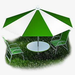 夏天遮阳伞icon图标图标