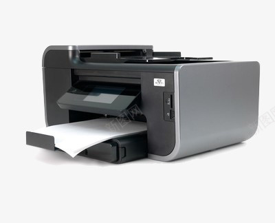 黑色打印机png免抠素材_88icon https://88icon.com 办公 复印 电器