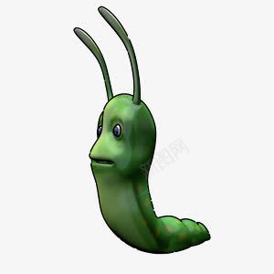 卡通毛毛虫png免抠素材_88icon https://88icon.com 多足虫 害虫 爬虫 虫子