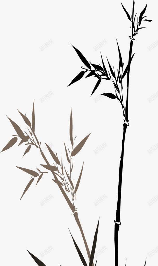 中国分春竹水墨png免抠素材_88icon https://88icon.com 中国 中国水墨 春竹 水墨 水墨中国 水墨素材