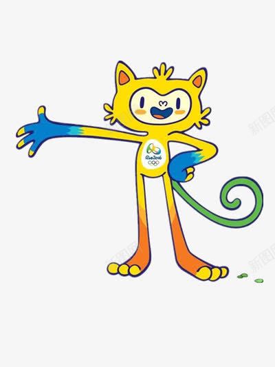 2016里约奥运会吉祥物png免抠素材_88icon https://88icon.com 健康 可爱 运动 黄色