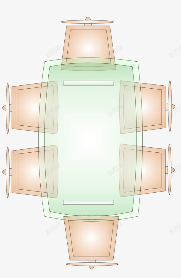 户型图彩平图时尚玻璃餐桌椅png免抠素材_88icon https://88icon.com 彩平图 户型图 时尚 玻璃 餐桌椅