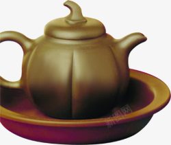 古典茶壶茶盘素材