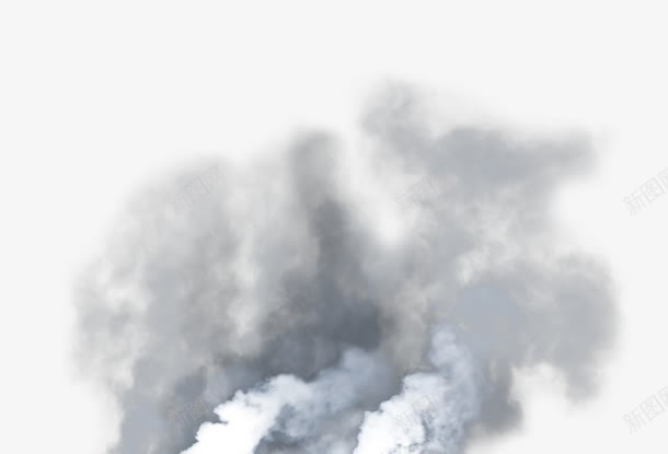 灰色浓烈烟雾背景png免抠素材_88icon https://88icon.com 浓烈 灰色 烟雾 背景