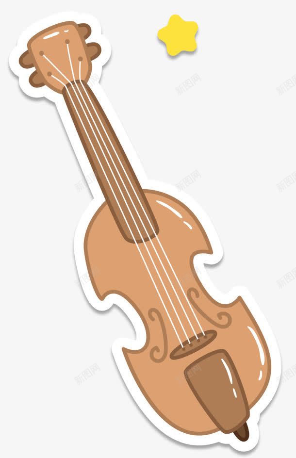 卡通大提琴png免抠素材_88icon https://88icon.com 卡通 大提琴 手绘 音乐