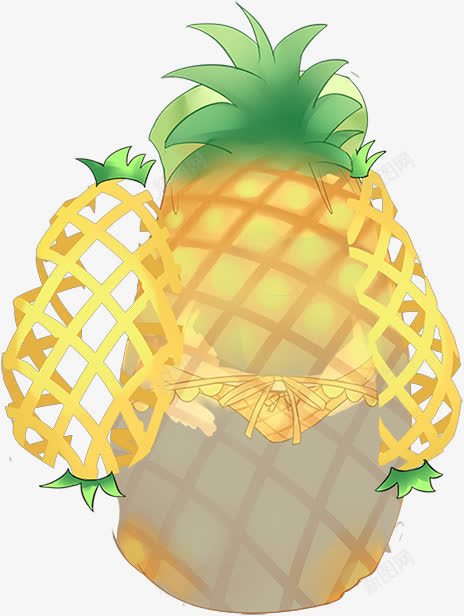 水果菠萝png免抠素材_88icon https://88icon.com 动漫 卡通 水果 菠萝