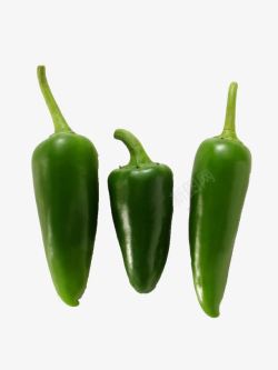 新鲜的青椒素材