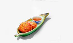 月饼船素材