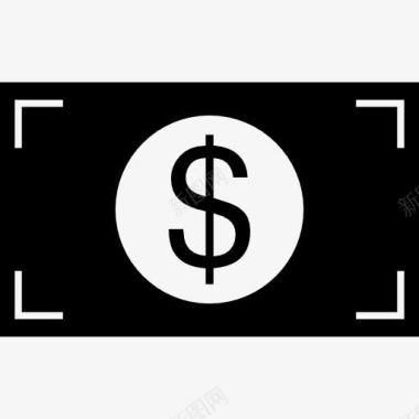 外汇美元钞票图标图标