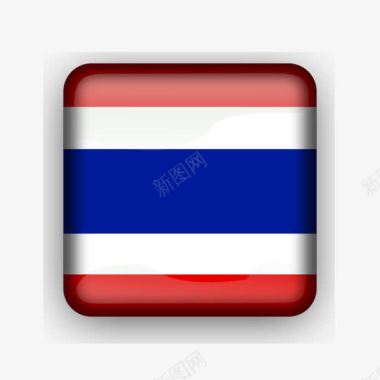 泰国国旗图标图标