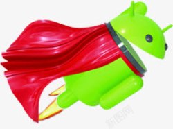 绿色超人玩具儿童电商素材