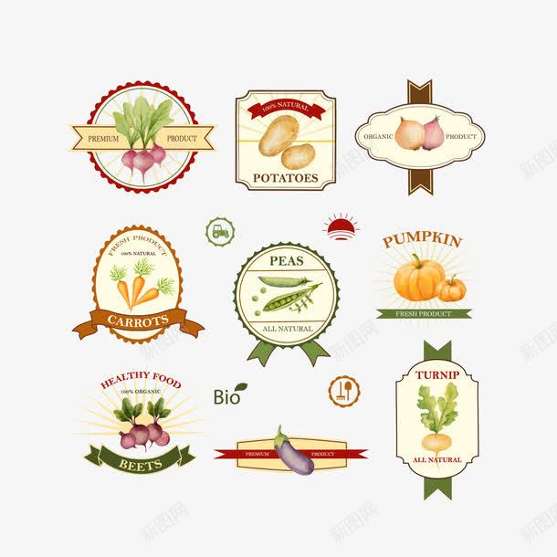豌豆蔬菜标签png免抠素材_88icon https://88icon.com 农产品 蔬菜标签 豌豆