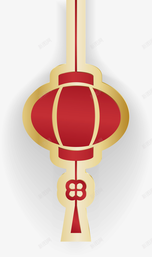 红色中国风春节灯笼png免抠素材_88icon https://88icon.com 新年 新年快乐 春节 春节快乐 红灯笼 红色灯笼