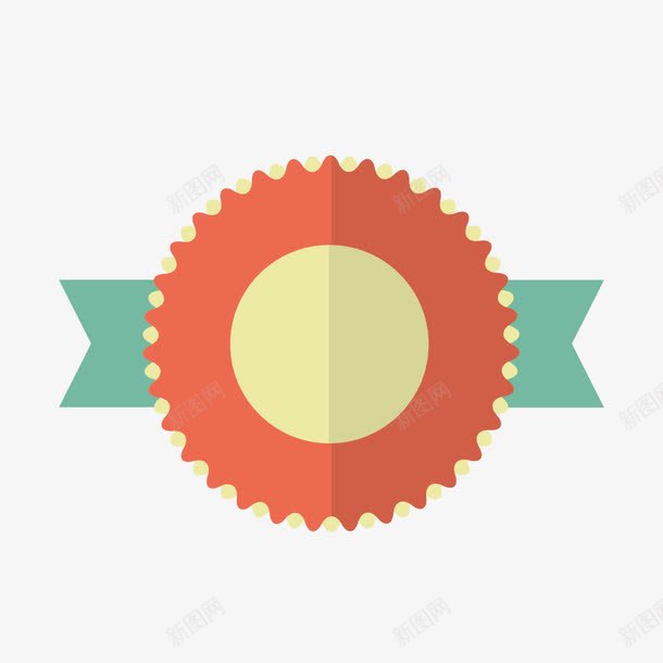 红色奖章矢量图eps免抠素材_88icon https://88icon.com 图案 奖章 红色 矢量图