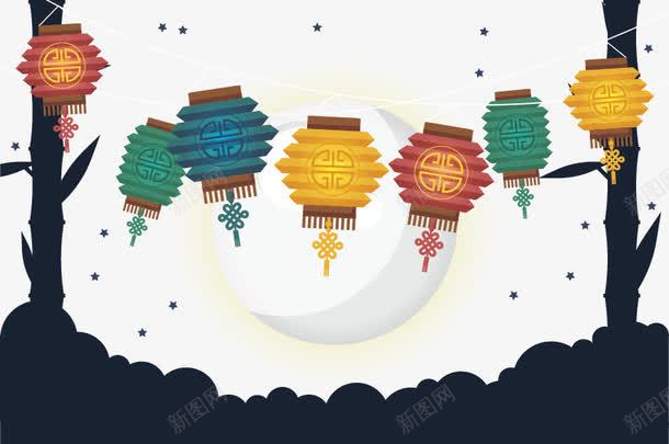 适量手绘灯笼png免抠素材_88icon https://88icon.com 手绘 花灯 适量