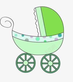 婴儿车素材