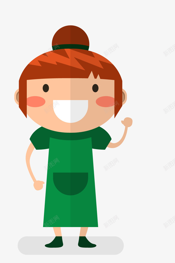 卡通女孩人物png免抠素材_88icon https://88icon.com 人物 卡通人物 女孩 学生 小朋友 手绘人物