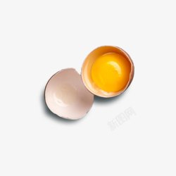 鸡蛋蛋黄美食素材