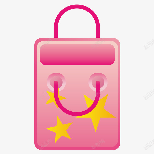 卡通紫红色袋子png免抠素材_88icon https://88icon.com 卡通 紫色袋子 红色袋子 袋子
