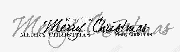 MerryChristmaspng免抠素材_88icon https://88icon.com 圣诞节 艺术字 英文 连体字