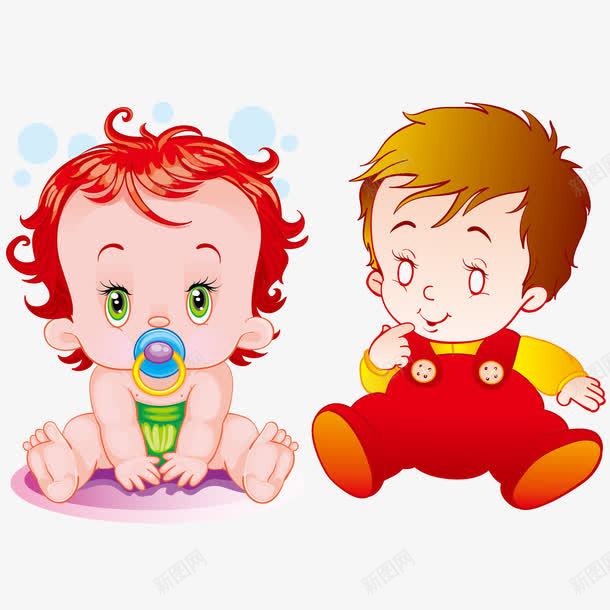 可爱婴儿png免抠素材_88icon https://88icon.com 人物 儿童 卡通 可爱 女婴 奶嘴 婴儿
