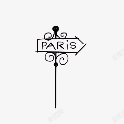 paris路标png免抠素材_88icon https://88icon.com paris 巴黎 标 路牌