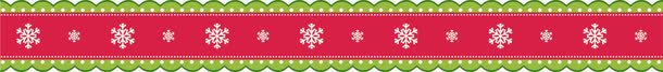 红色雪花边框png免抠素材_88icon https://88icon.com 冬季 圣诞节 红色边框 花边 边框纹理 雪花片