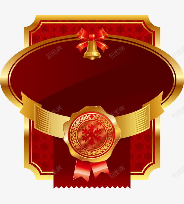 喜庆祝贺卡片蝴蝶结红色华丽png_88icon https://88icon.com 喜庆 祝贺卡片 红色