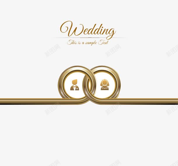 婚戒婚礼请柬png免抠素材_88icon https://88icon.com 创意 婚戒 婚礼 请柬