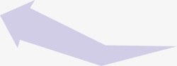 紫色手绘箭头矢量图素材