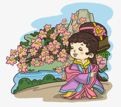 中国风创意国学插画装饰素材