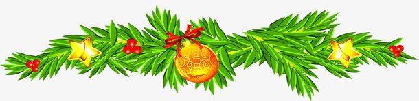 手绘圣诞节装饰植物png免抠素材_88icon https://88icon.com 圣诞节 植物 装饰