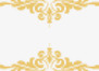 金色欧式花纹装饰素材