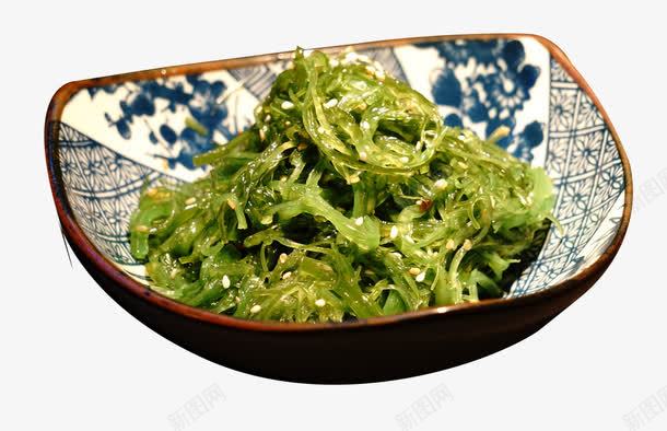 凉拌海带丝png免抠素材_88icon https://88icon.com 产品实物 凉拌菜 开胃菜 海带丝