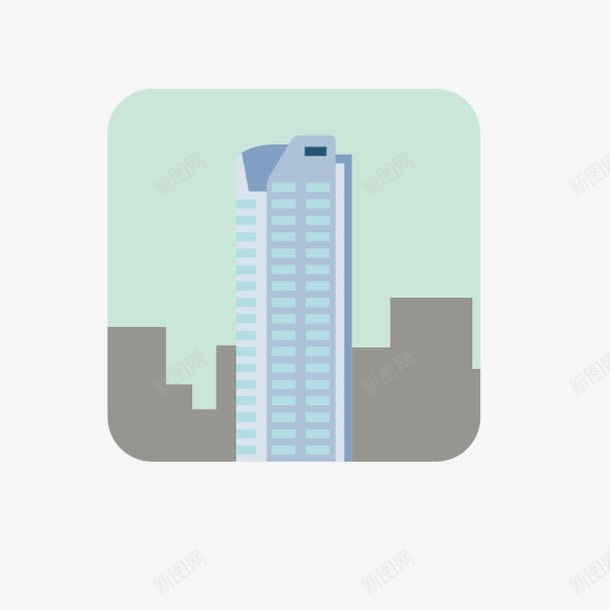 卡通大楼png免抠素材_88icon https://88icon.com 卡通大楼 卡通建筑 可爱 建筑 手绘