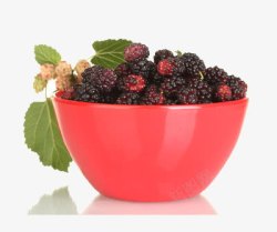一碗满满的树莓素材