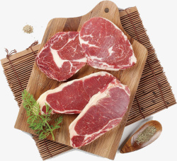 新鲜牛肉标志新鲜生猪肉类高清图片