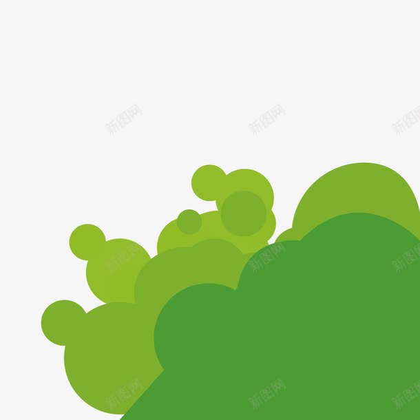 绿色波点装饰圆形矢量图eps免抠素材_88icon https://88icon.com 圆形 波点 绿色 装饰 矢量图
