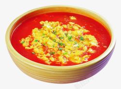 西红柿炖牛腩汤素材