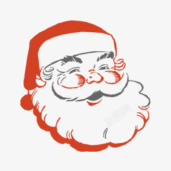 圣诞老人矢量图素材