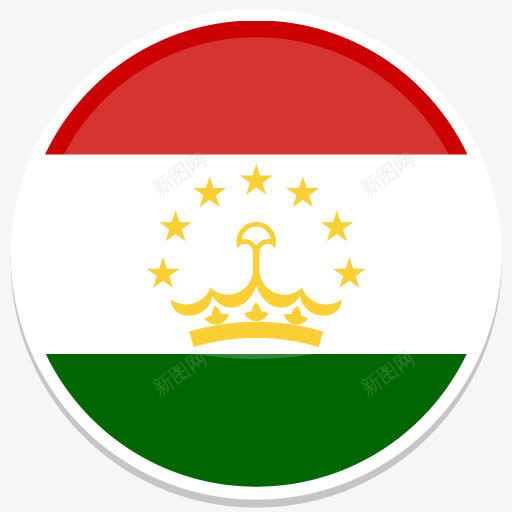 塔吉克斯坦图标png免抠素材_88icon https://88icon.com tajikistan 塔吉克斯坦